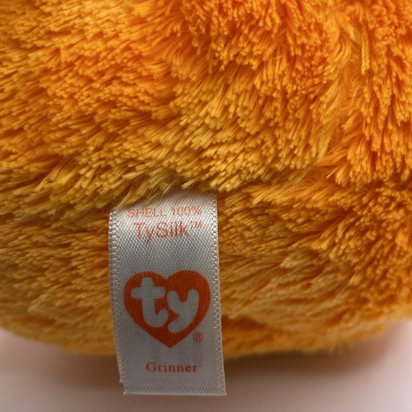Ty Beanie Boos Grinner Orange Ghoul Halloween Trick or Treat Plush Stuffed Toy - Picture 8 of 12